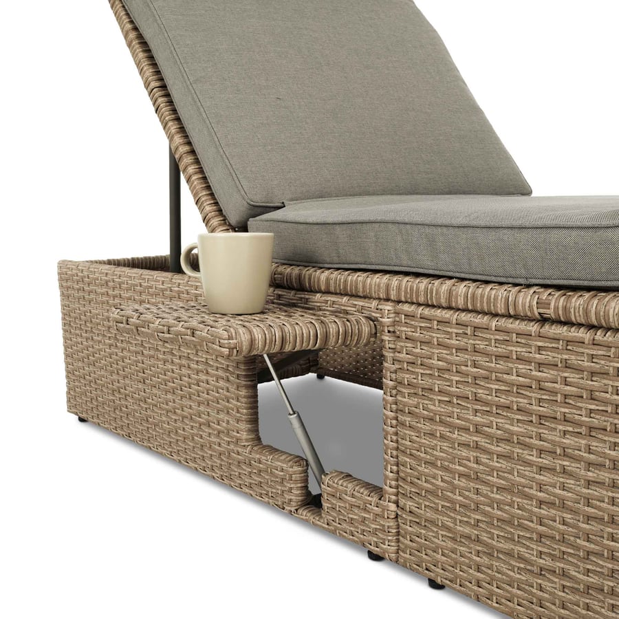 Leżanka ogrodowa leżak Asco - 12