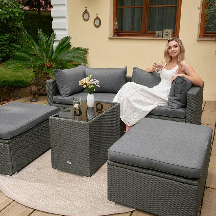 Zestaw mebli ogrodowych Alzano - 5