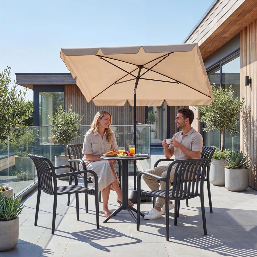 Stół ogrodowy okrągły 60cm DEGO - 6