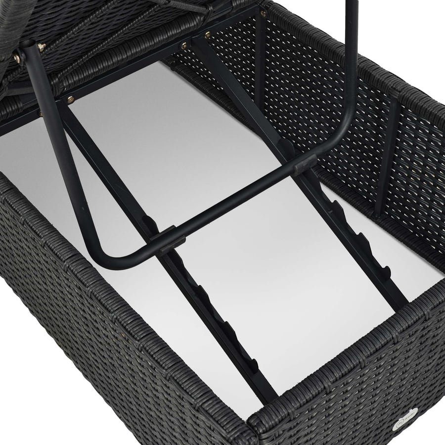 Leżanka ogrodowa leżak Asco - 11