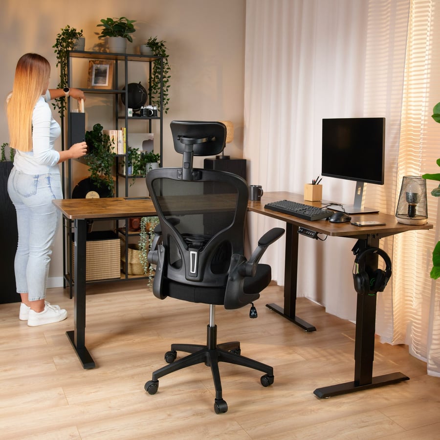 Biurko narożne regulowane (ZW-S - 10