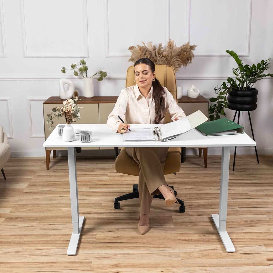 biurko 120 i 140 białe - 10