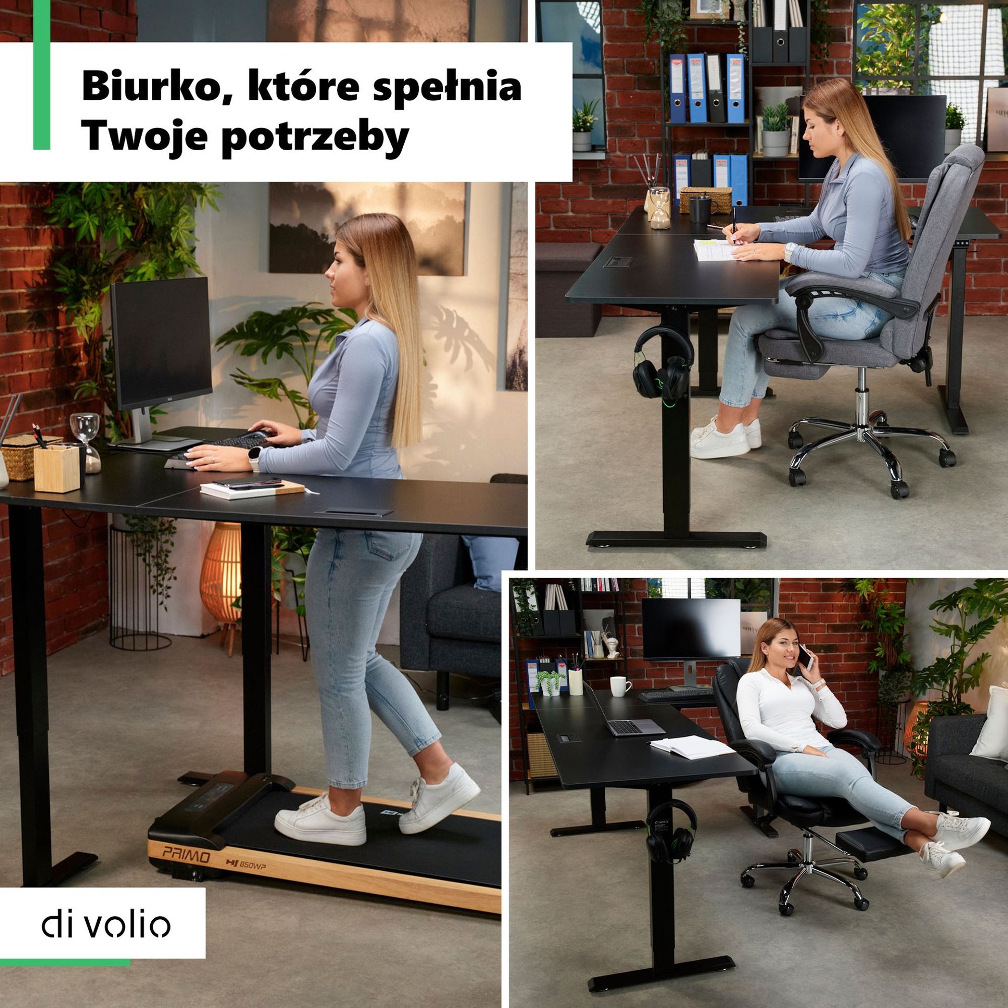 Model Trani to biurko wielozadaniowe, które doskonale sprawdzi się w różnorodnych przestrzeniach