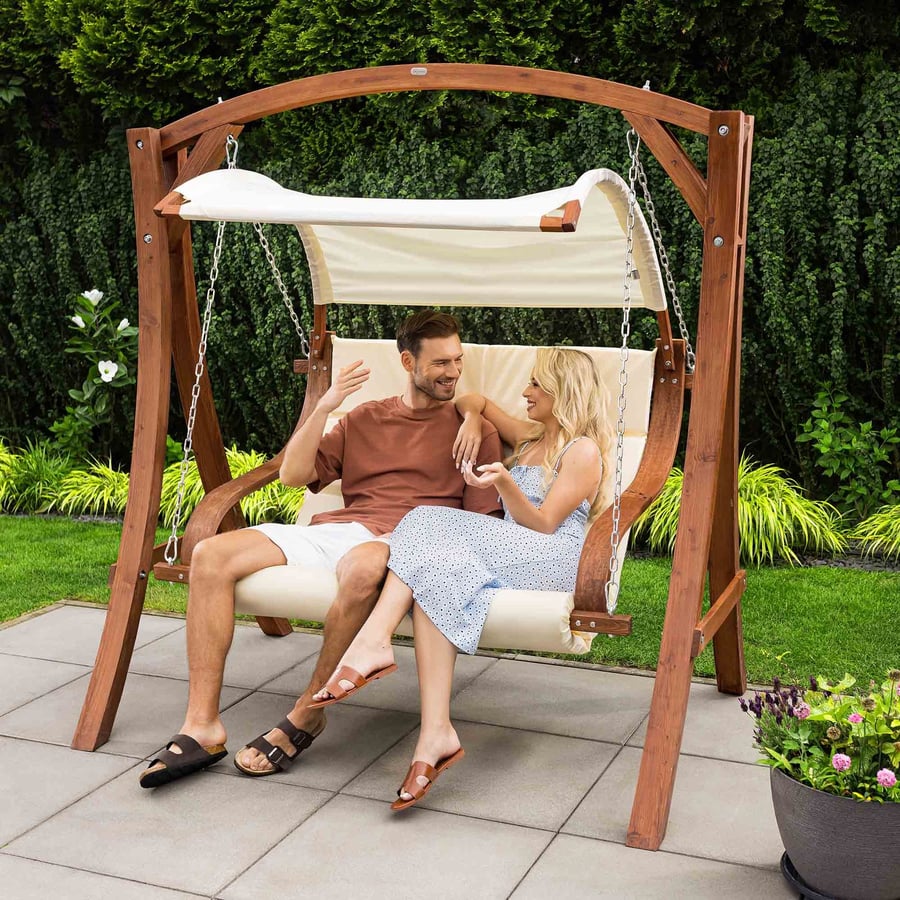 Huśtawka PERGIA DV-105SW - Krem - 7