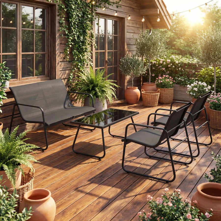 Zestaw mebli ogrodowych VIESCO - 10