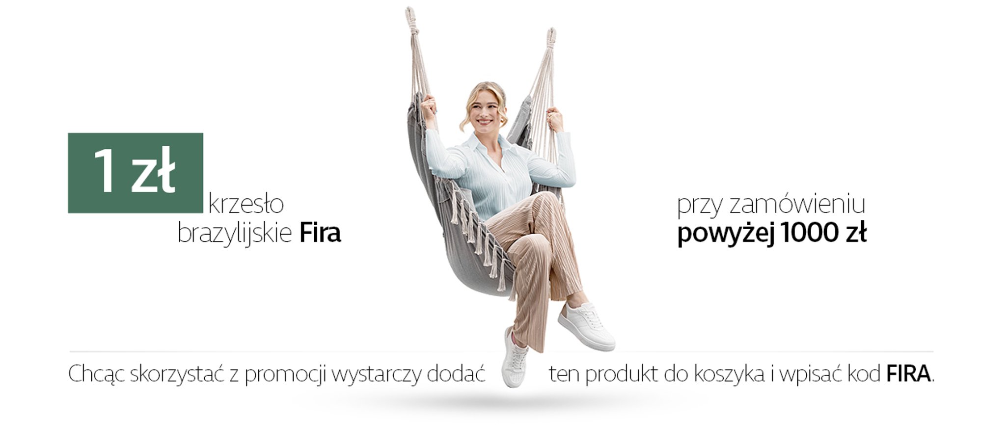 Krzesło brazylijskie FIRA za 1 zł