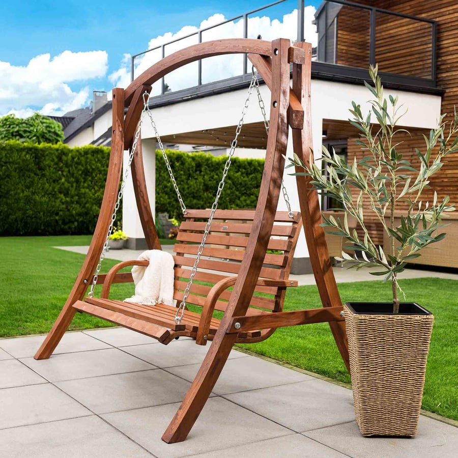 Huśtawka GRINO DV-104SW - Brązo - 8