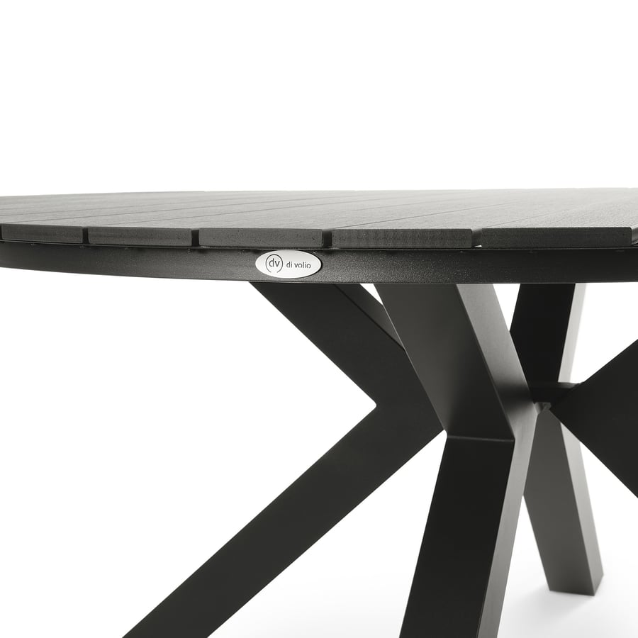 Stół ogrodowy okrągły 150cm DV- - 5