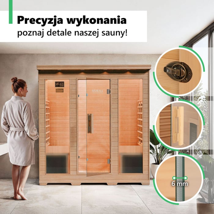 Sauna Loimaa IV została zaprojektowana z myślą o użytkownikach 