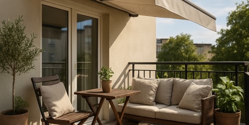 Jak osłonić balkon w bloku – skuteczne i estetyczne sposoby na trochę cienia