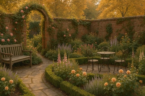 Ogród angielski - jak urządzić ogród w stylu angielskim?