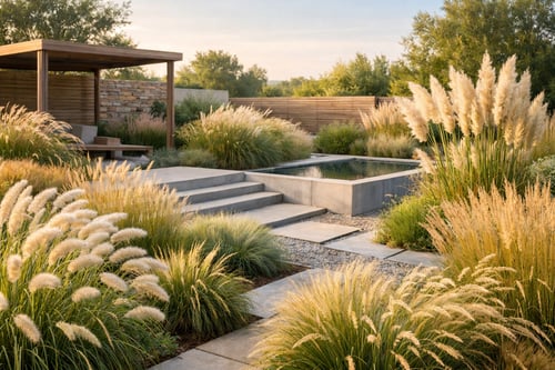 Nowoczesny ogród z trawami ozdobnymi – inspiracje i aranżacje