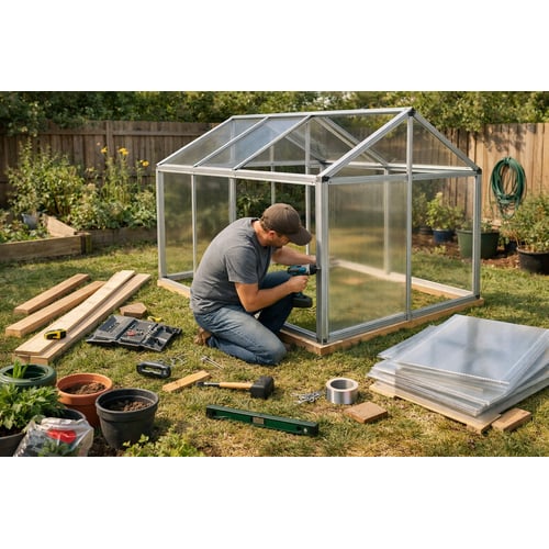 Jak zrobić szklarnie samemu? Budowa szklarni bez tajemnic