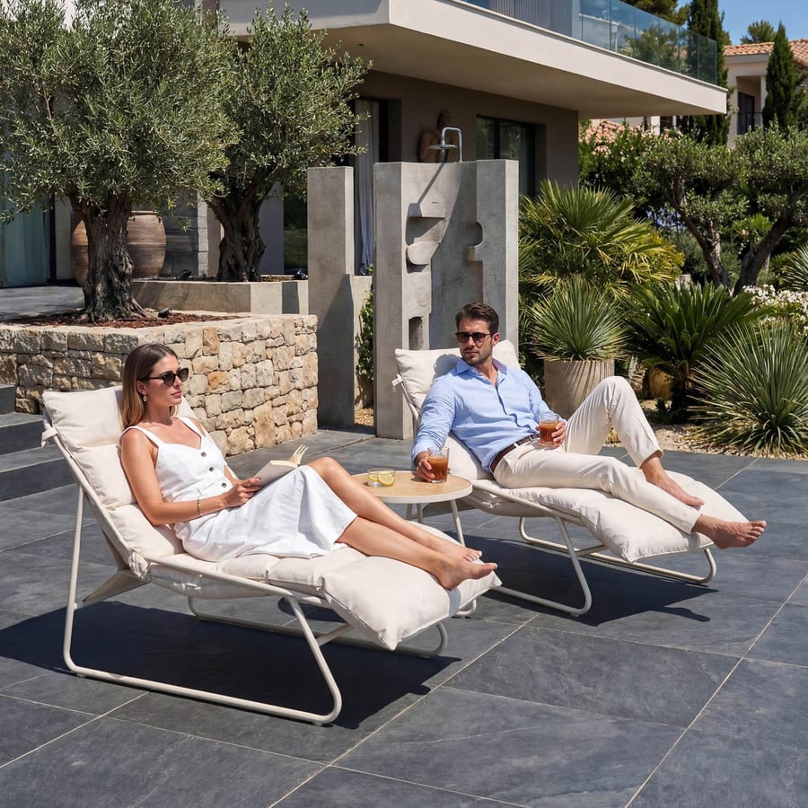 Zestaw mebli ogrodowych CETARA - 8