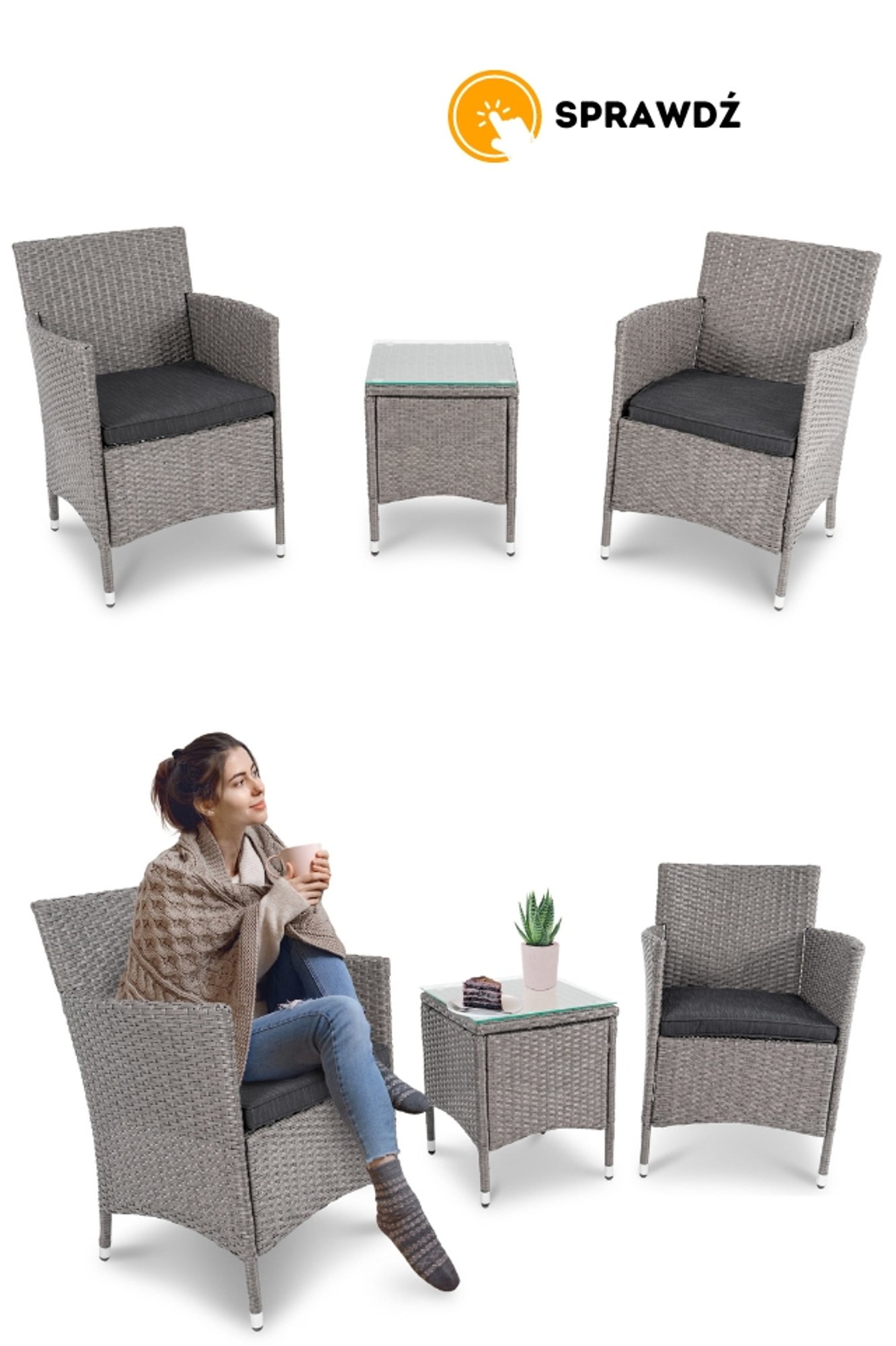 meble balkonowe Siena marki di volio