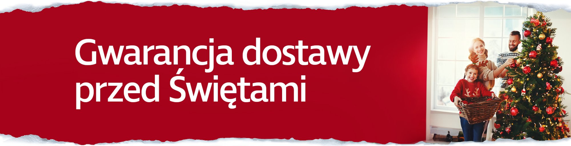 Gwarancja dostawy przed Świętami