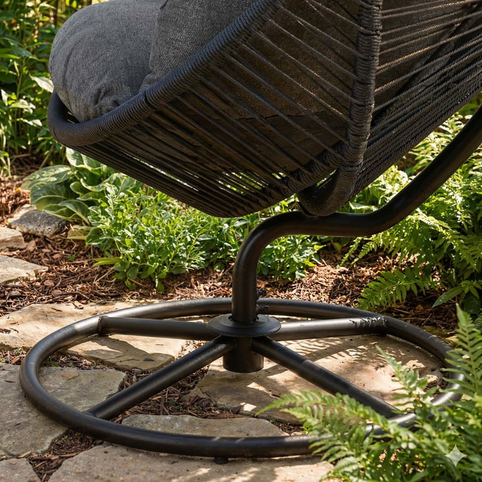 Fotel obrotowy Vico daje pełną swobodę ruchu – możesz go obracać w każdą stronę