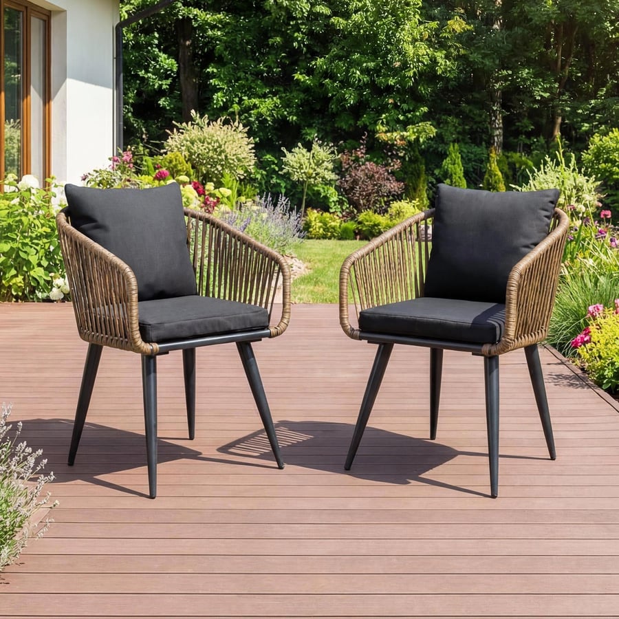 Zestaw 2 krzeseł ogrodowych NEM - 7