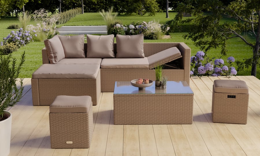 Zestaw mebli ogrodowych BOLOGNA - 4