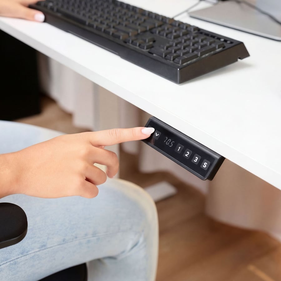 Biurko narożne regulowane (ZW-S - 4