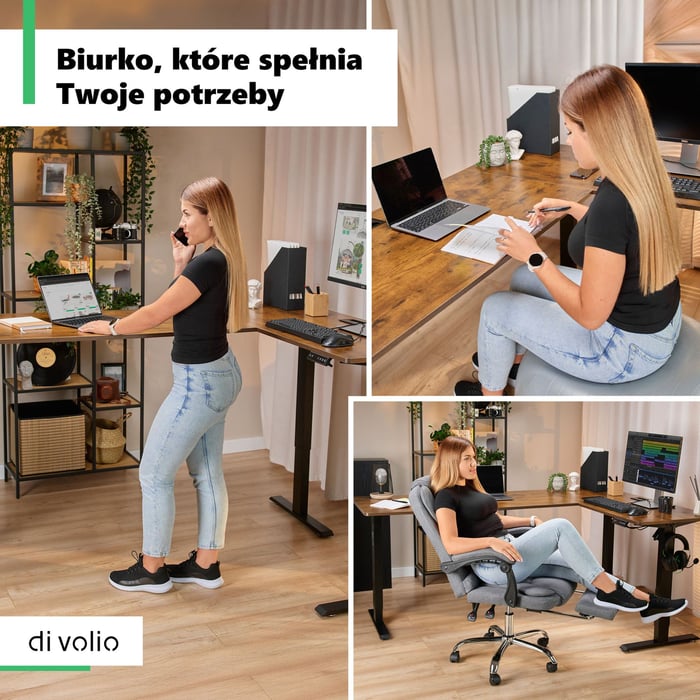 Model Trani to biurko wielozadaniowe, które doskonale sprawdzi się w różnorodnych przestrzeniach