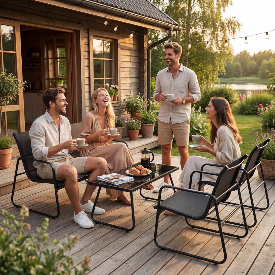 Zestaw mebli ogrodowych VIESCO - 2