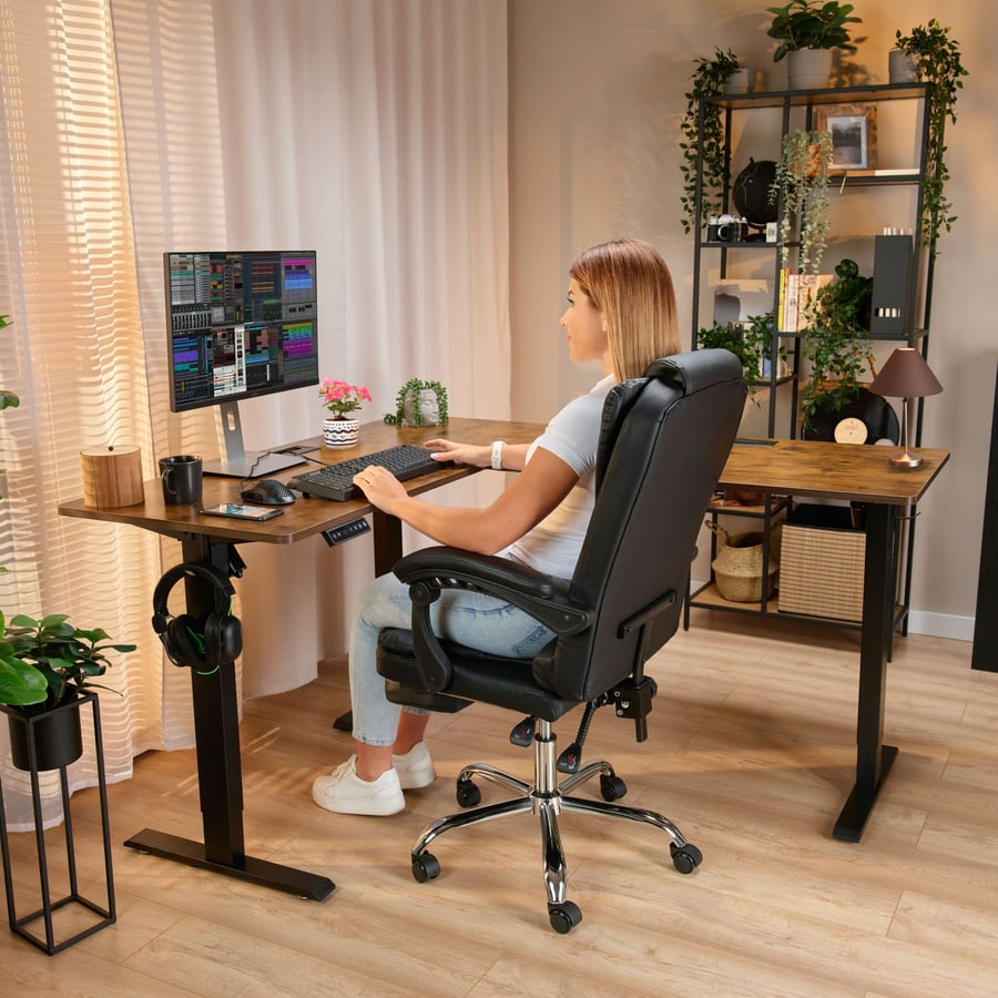 Biurko narożne regulowane (ZW-S - 7