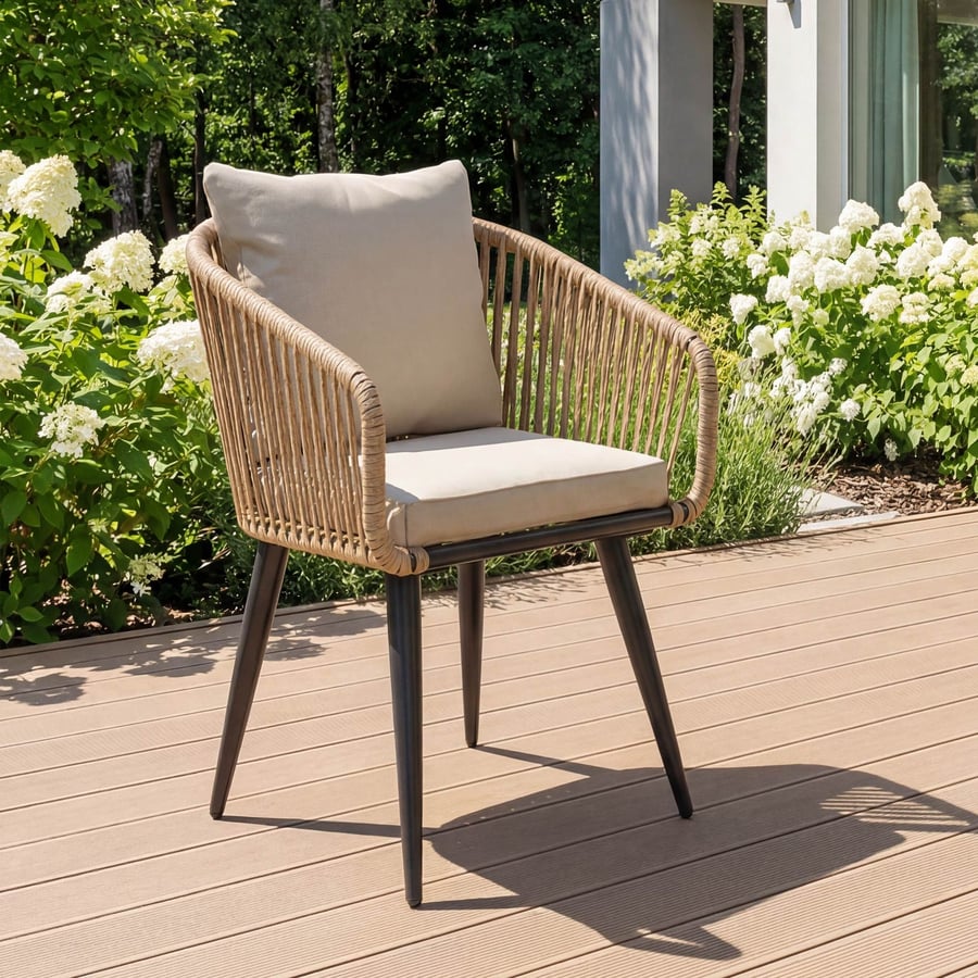 Zestaw 2 krzeseł ogrodowych NEM - 6