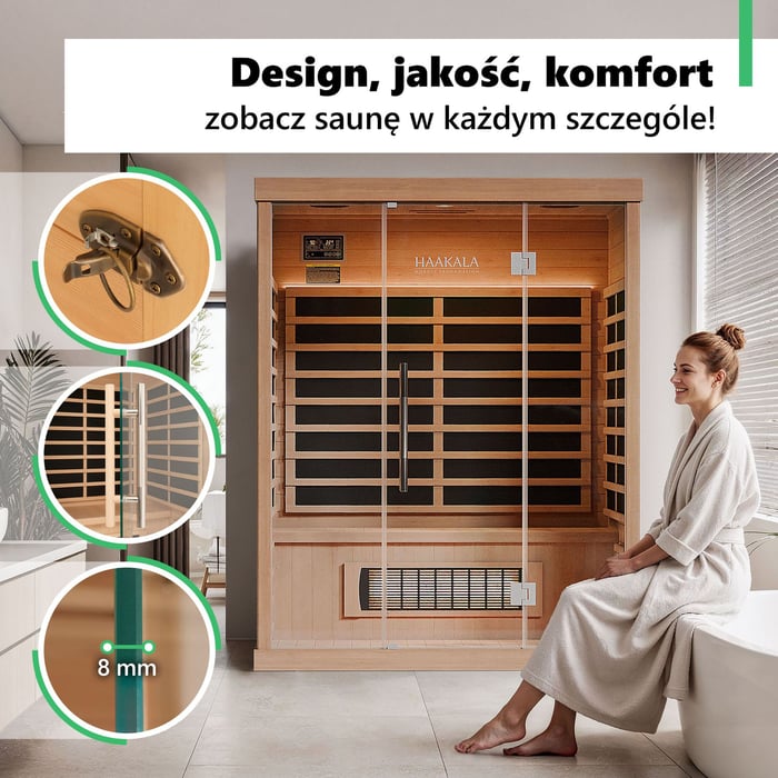 Sauna infrared, czyli sauna na podczerwień, to nowoczesna alternatywa dla tradycyjnych saun
