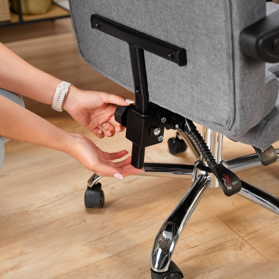 Fotel biurowy Baldo - Ciemnosza - 2