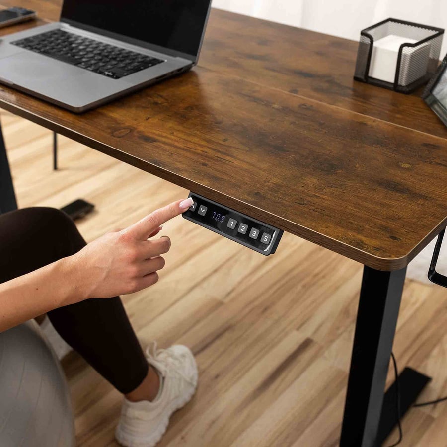 Biurko 120 i 140 brązowe - 5