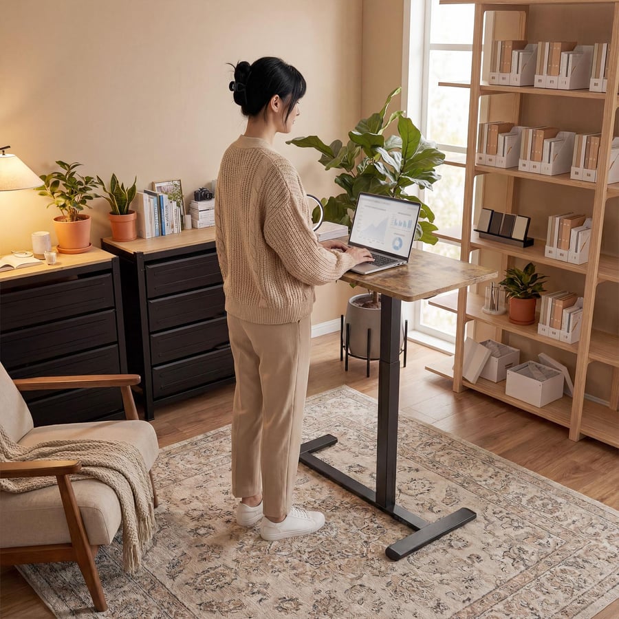 Biurko mobilne regulowane BLERA - 8