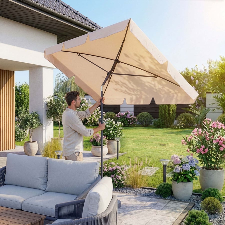 Parasol ogrodowy ANKONA DV-148G - 1