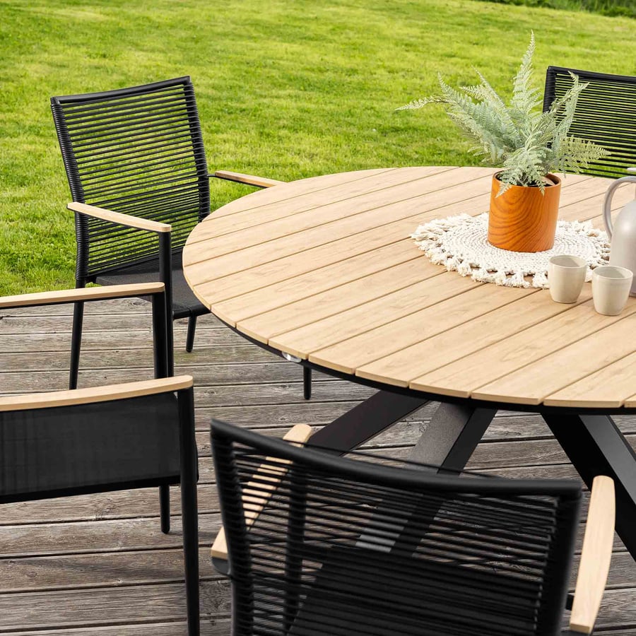 Zestaw mebli Orvieto 6+1 - roun - 5