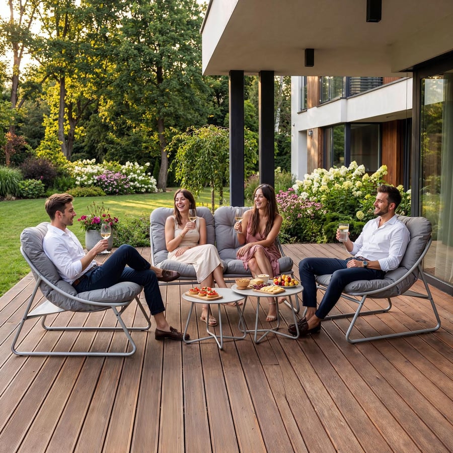 Zestaw mebli ogrodowych ARSOLI - 7