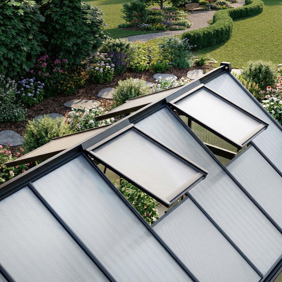 Szklarnia ogrodowa 429x244x230c - 4