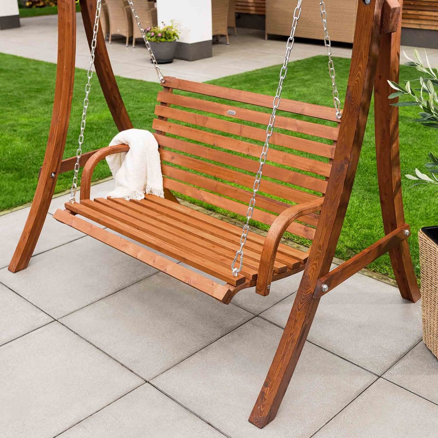 Huśtawka GRINO DV-104SW - Brązo - 4