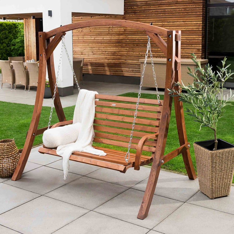 Huśtawka GRINO DV-104SW - Brązo - 9