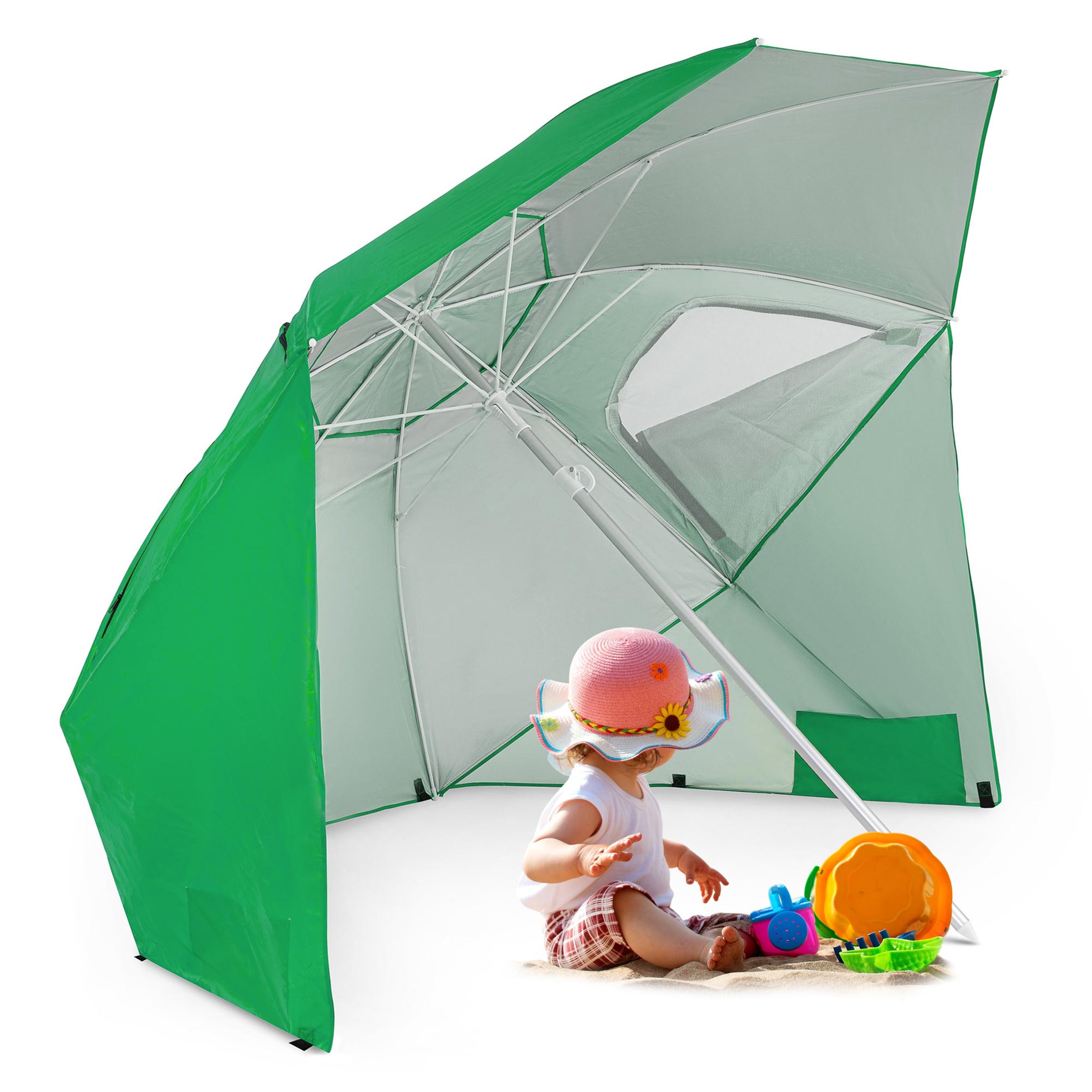 Funkcjonalność i wygoda użytkowania parasol Sora zielona