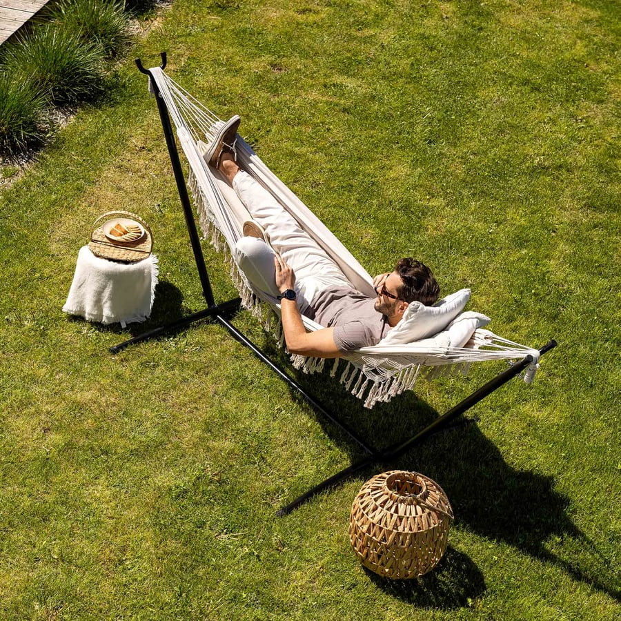 Hamak ogrodowy Bari ze stelażem - 2