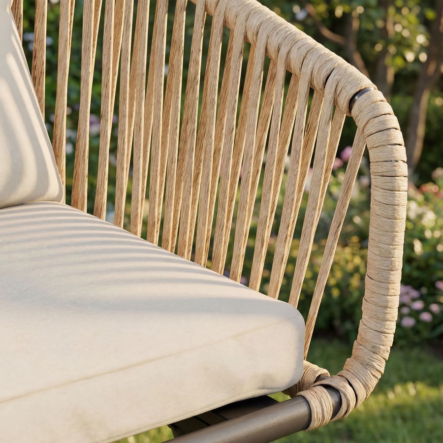 Zestaw 2 krzeseł ogrodowych NEM - 4