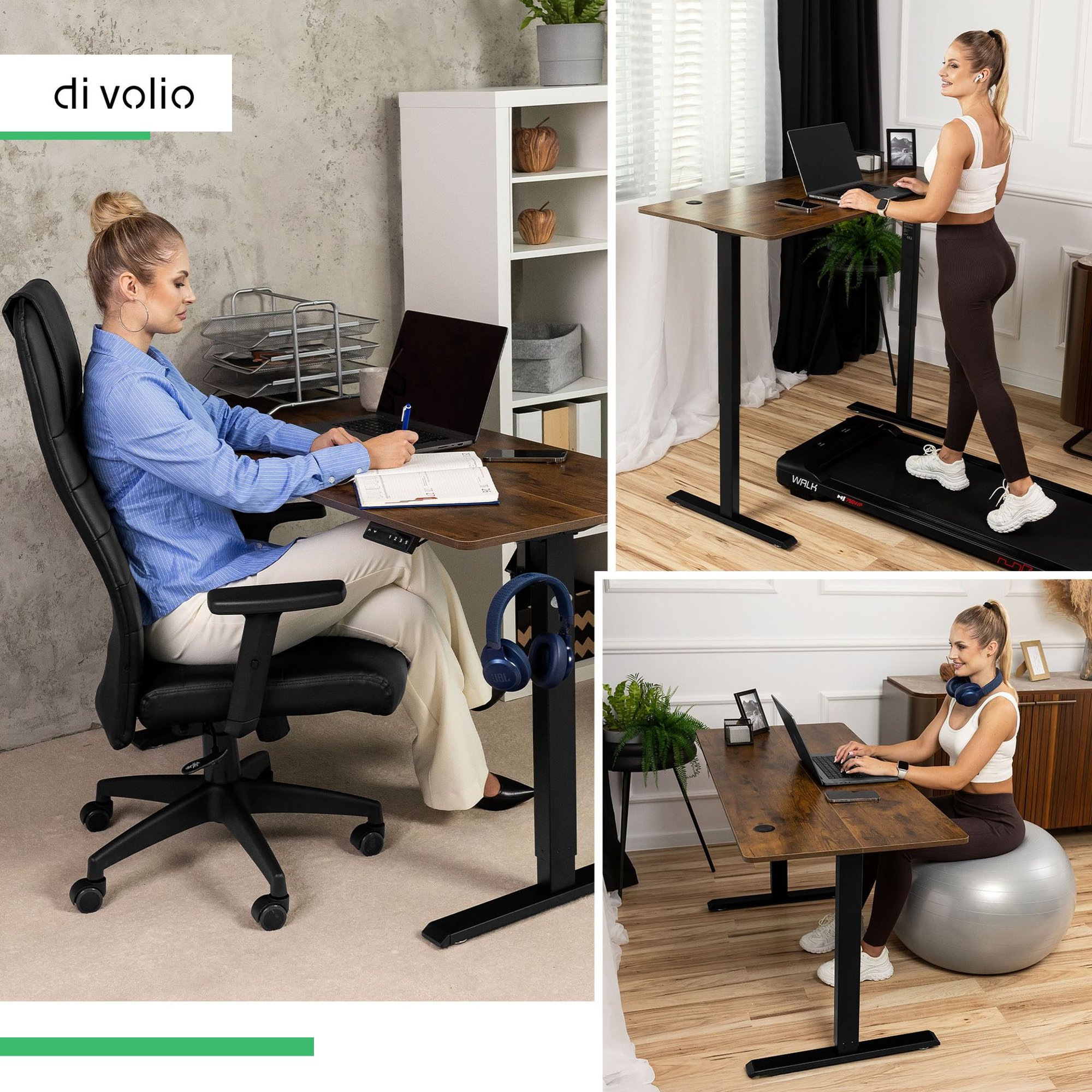 Súprava stola obsahuje štyri kolieska, ktoré možno namontovať namiesto tradičných, stabilných nôh.