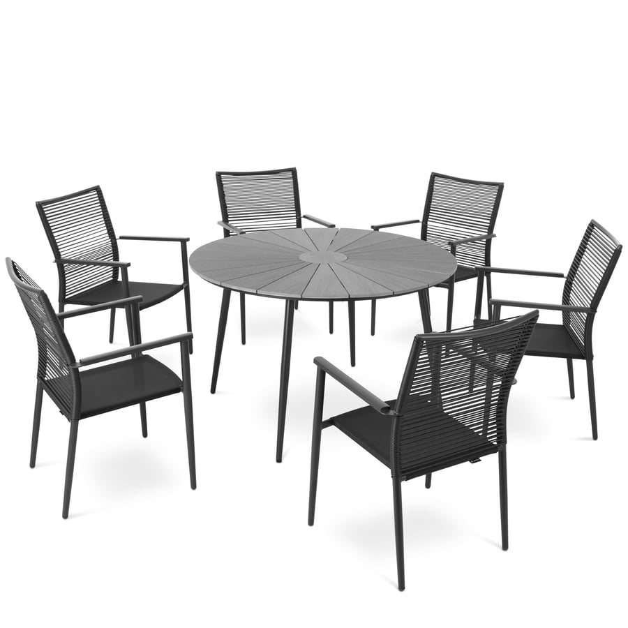 Zestaw mebli Arpino 6+1- round - 10