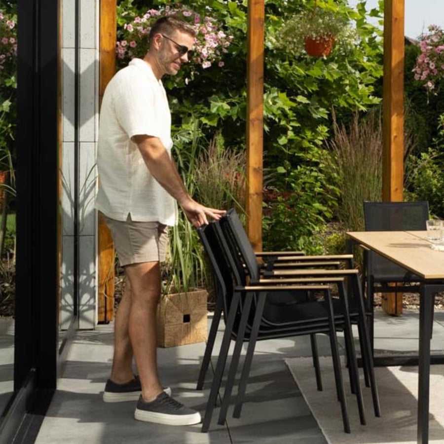 Zestaw 4 krzeseł ogrodowych DV- - 5