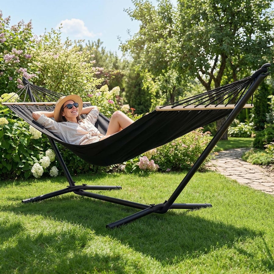 Hamak ze stelażem CORI DV-133HW - 2