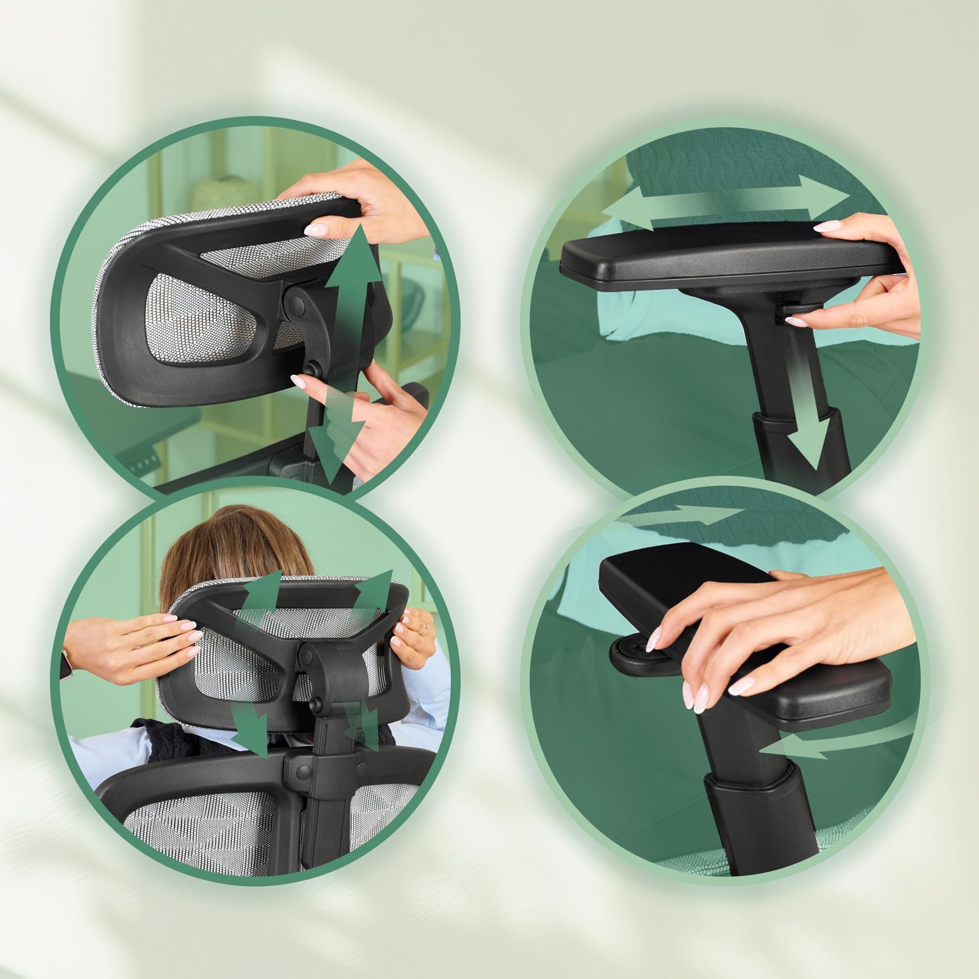 Preda je stolička, ktorú ľahko prispôsobíte svojim potrebám. 2D opierka