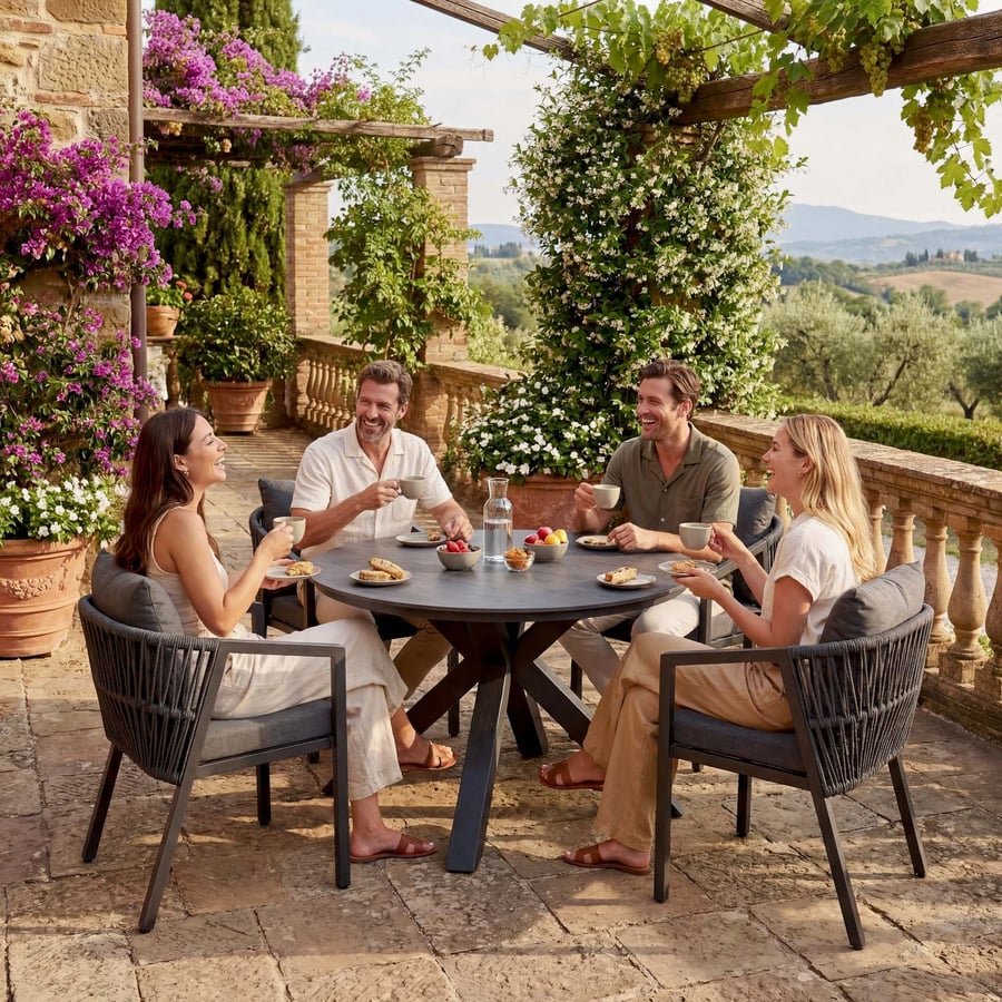 Zestaw mebli ogrodowych LICATO - 4