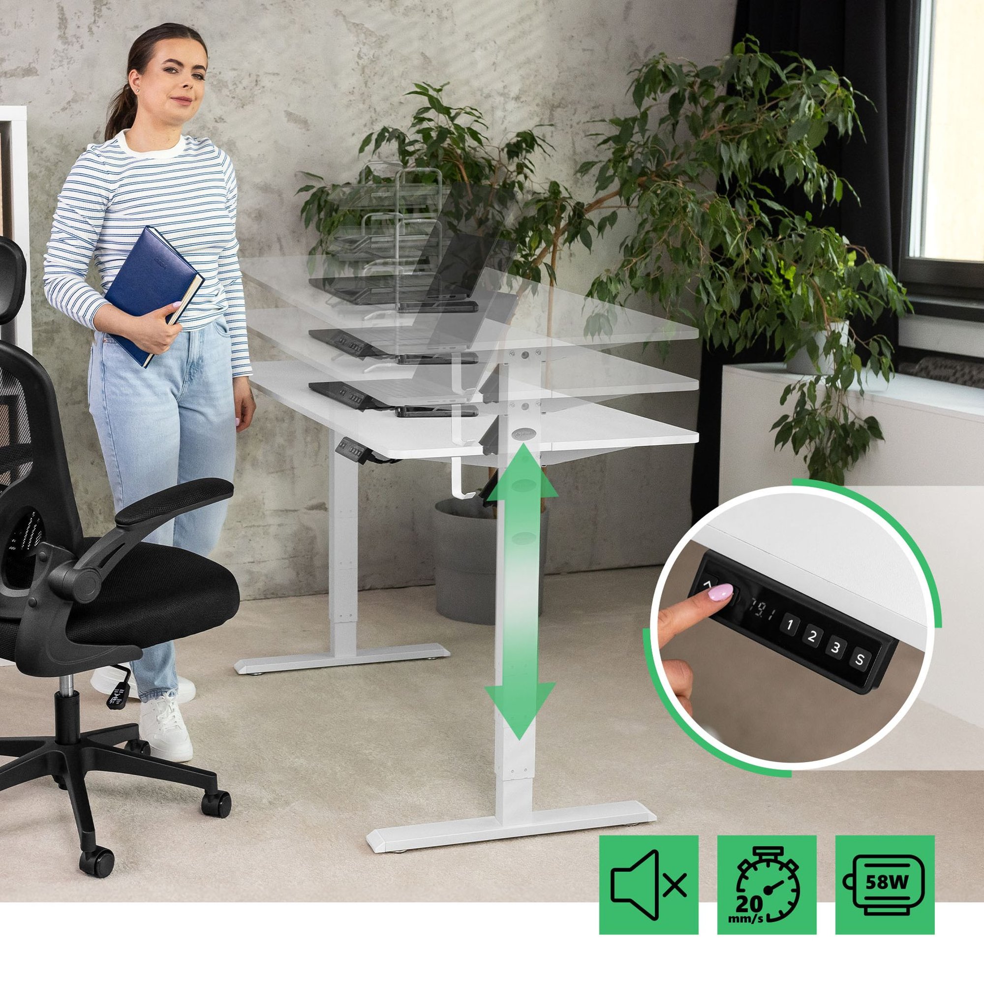 Intuitívny a ľahko použiteľný ovládací panel s prehľadným LCD 