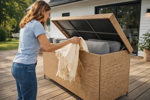 Ako vybrať záhradný box: veľkosť, objem v litroch a čo doň naozaj uložíte