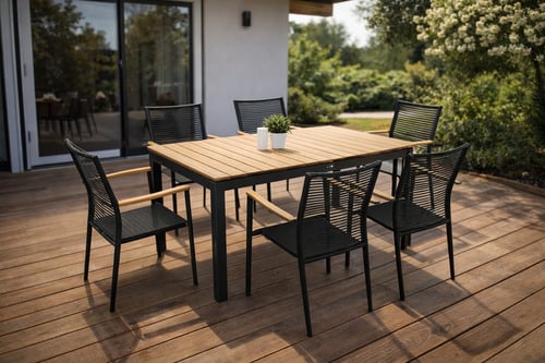 Výška záhradného stola a výška stoličiek: ako si vybrať záhradný nábytok, aby Vás nebolel chrbát ani ramená